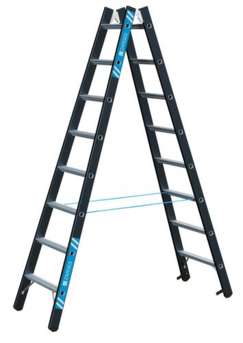 ZARGES Schwerlast-Sprossenstehleiter Z600 bis 250 kg belastbar