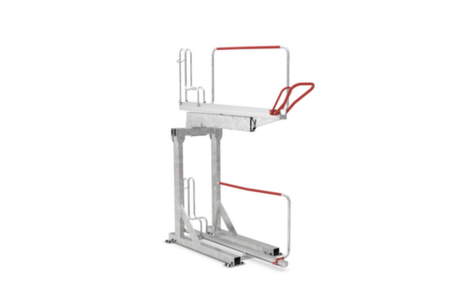 WSM Fahrrad-Doppelstockparker BikeHub Economy