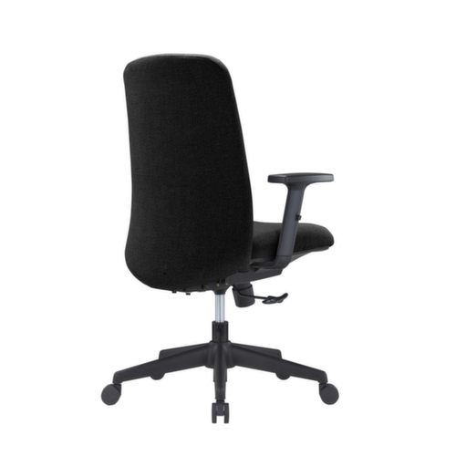 UDOBÄR Bürodrehstuhl Basic mit Armlehnen, schwarz