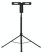 Scangrip Flutlichtstrahler JUST CONNECT TOWER COMPACT mit 2 Leuchtenköpfen und Stativ