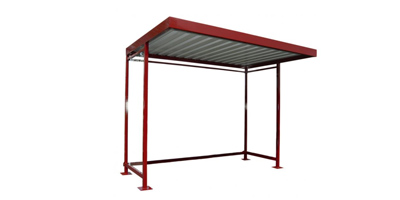 Raucher-Unterstände