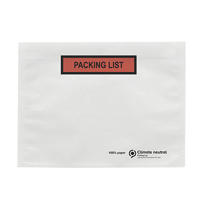 Etichette e tasche portadocumenti