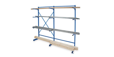 Rayonnages cantilever légers