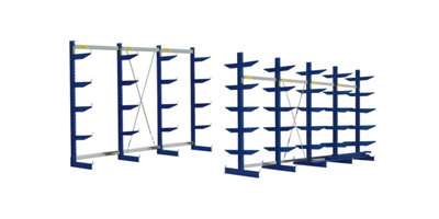 Rayonnages cantilever mi-lourds