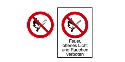 Panneaux d'interdiction