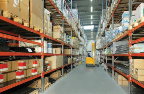 META Palettenregal MULTIPAL für 8 Paletten, 1825 mm breit, 4 Lagerebenen