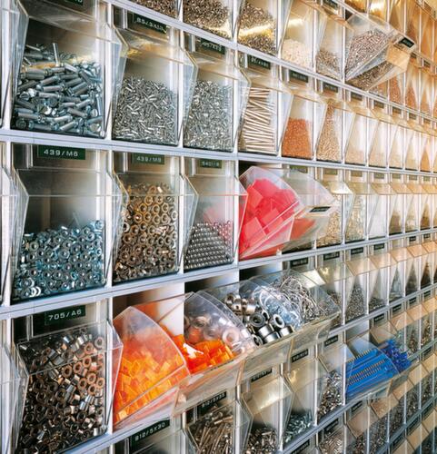 Magazinschrank mit Klappkästen