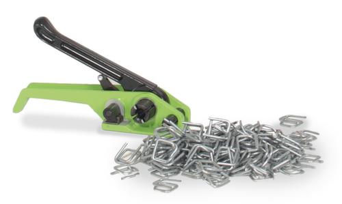 Tragbares Umreifungsset Standard mit Polyester-Kraftband