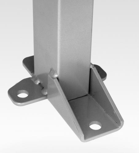 TROAX Maschinen-Schutzgitter mit Maschenweite 100x20 mm