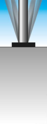 Sperrpfosten aus Edelstahl