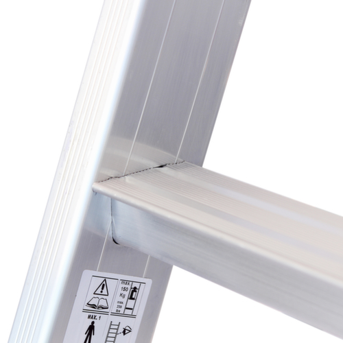Hymer Plattformleiter ProTect+ mit teleskopierbaren Leiterteilen