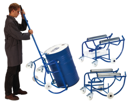 Rollcart Fasskippbock für 200-Liter-Fässer