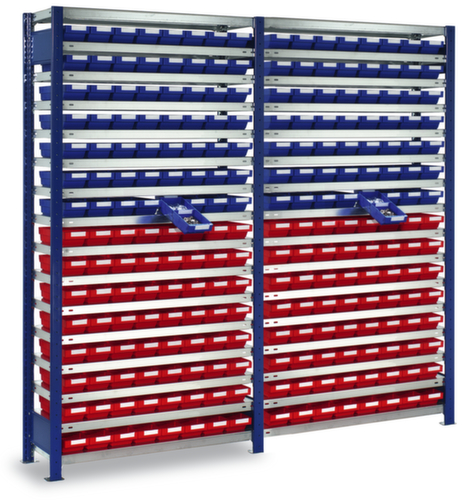 Kappes Steckregal Grundfeld mit Regalkästen extra flach