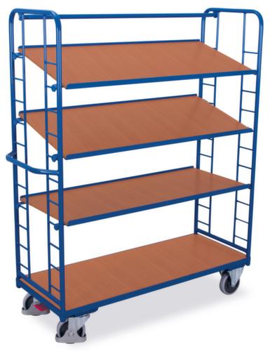 VARIOfit Etagenwagen mit neigbaren Holzböden