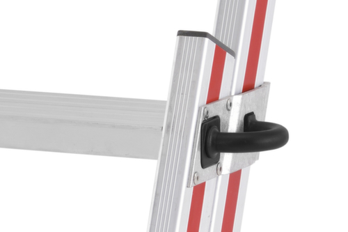 Hymer Plattformleiter ProTect+ mit teleskopierbaren Leiterteilen