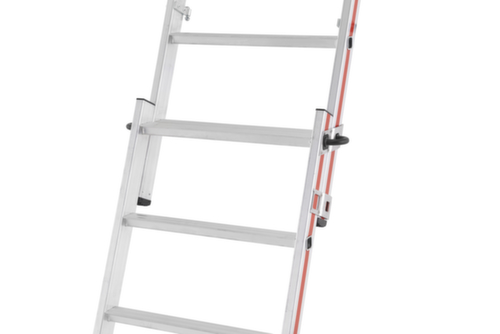 Hymer Plattformleiter ProTect+ mit teleskopierbaren Leiterteilen