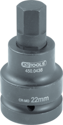 KS Tools 1" Kraft-Bit-Stecknuss Innensechskant