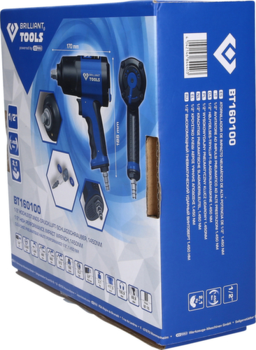 Brilliant Tools 1/2" Druckluft-Schlagschrauber