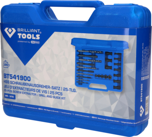 Brilliant Tools HSS Schraubenausdreher-Satz