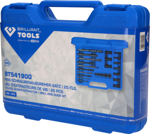Brilliant Tools HSS Schraubenausdreher-Satz