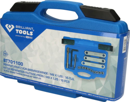 Brilliant Tools Reparatursatz für Bremsgewinde