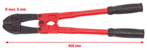 KS Tools Bolzenschneider mit Rohrgriff