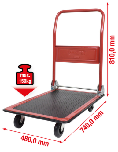 KS Tools Plattformwagen für Lager und Werkstatt