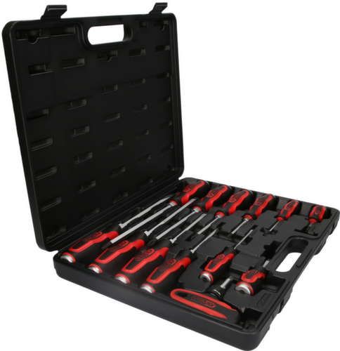 KS Tools ERGOTORQUE®max Schlagkappen-Schraubendreher-Satz