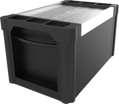 KS Tools PERFORMANCEplus SCHWARZ/ROT Werkstattwagenaufsatz mit 4 Schubladen