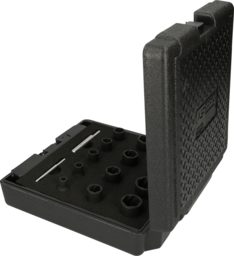 KS Tools 1/4"+1/2" Spiral-Profil-Kraft-Stecknuss-Satz