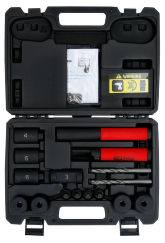KS Tools Felgenschloss-Ausbohr-Satz