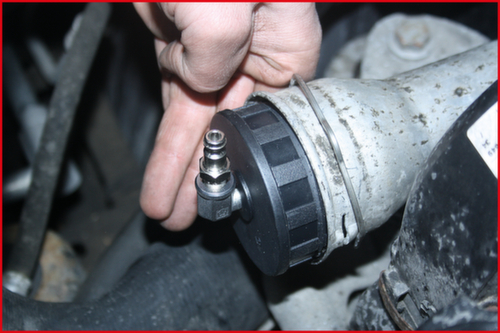 KS Tools Turbolader-Bajonett-Ladeluft-System-Prüfkoffer-Satz