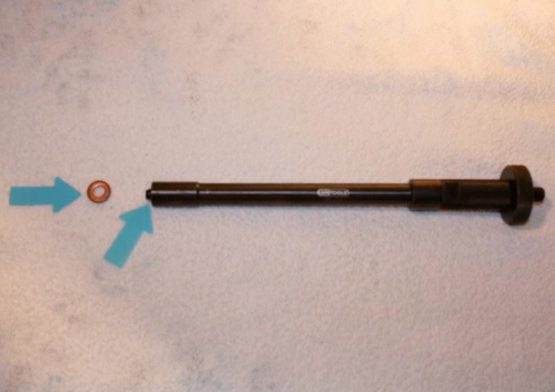 KS Tools Injektoren-Dichtsitz-Reinigungs-Satz