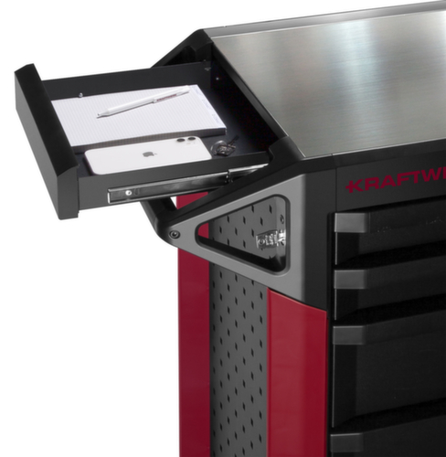 KRAFTWERK® Robuster Werkstattwagen PRO LINE PT800 inkl. 143-teiligem Werkzeugsatz, 7 Schublade(n)