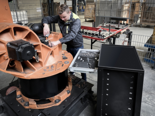 KRAFTWERK® Werkstattwagen BASIC LINE LT700, 7 Schublade(n)