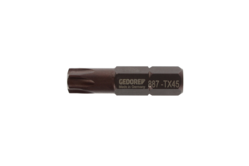 GEDORE 887 TX T45 Schraubendreherbit 5/16" Innen-TX T45