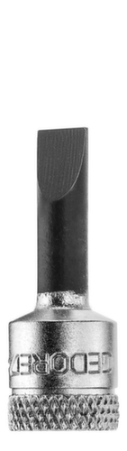 GEDORE IS 20 4 Schraubendrehereinsatz 1/4" Schlitz 4x0,8 mm