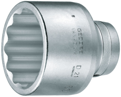 GEDORE D 21 60 Steckschlüsseleinsatz 1" UD-Profil 60 mm