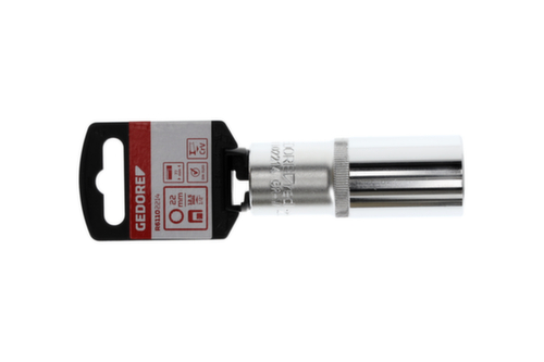 GEDORE R61102214 Steckschlüsseleinsatz 1/2" 12-kant 22 mm Länge 77 mm