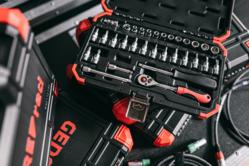 GEDORE R49003033 Steckschlüssel-Satz 1/4" 4-13mm 33-teilig