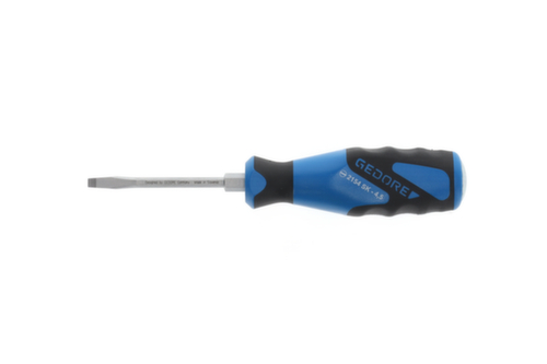 GEDORE 2154SK 4,5 3K-Schraubendreher mit Schlagkappe Schlitz 4,5 mm