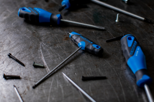 GEDORE DT 2142 10 Winkelschraubendreher mit 2K-T-Griff 10 mm