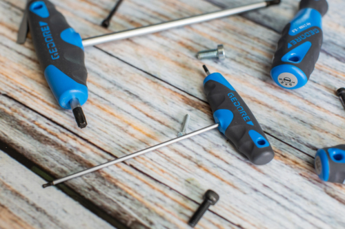 GEDORE DT 2142 10 Winkelschraubendreher mit 2K-T-Griff 10 mm