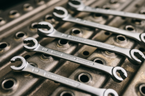 GEDORE 400 9X11 Doppelringschlüssel offen 6-kant 9x11 mm