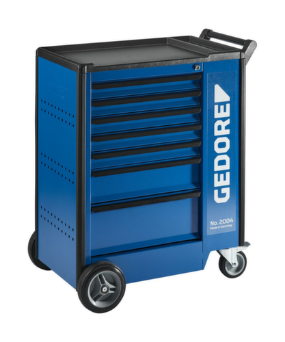 GEDORE 2004 0511 Werkzeugwagen mit 7 Schubladen