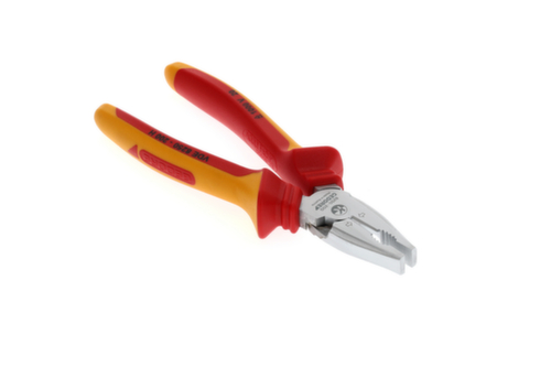 GEDORE VDE 8250-200 H VDE-Kraft-Kombinationszange mit Hüllenisolierung 200 mm