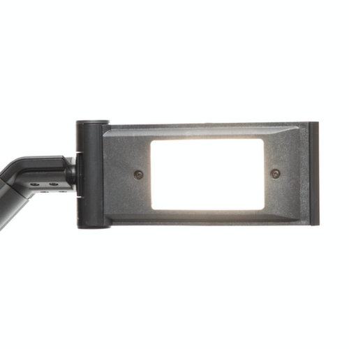 MAUL Dimmbare LED-Tischleuchte MAULsolaris, Licht neutralweiß, silber