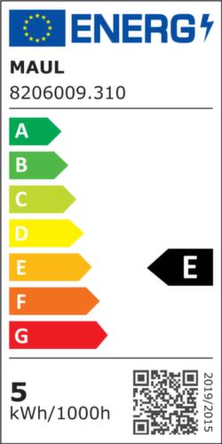 MAUL Dimmbare LED-Tischleuchte MAULsolaris, Licht neutralweiß, silber