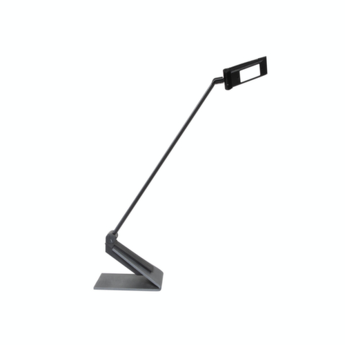 MAUL Dimmbare LED-Tischleuchte MAULsolaris, Licht neutralweiß, silber