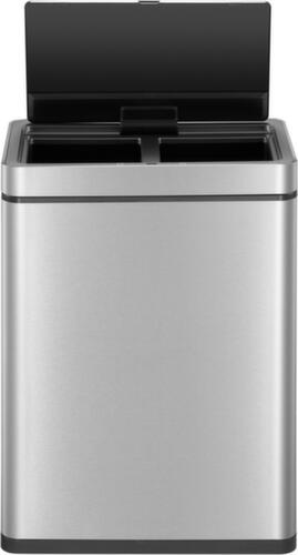 Tretabfallsammler EKO mit fingerabdruckfester Beschichtung, 2 x 30 l